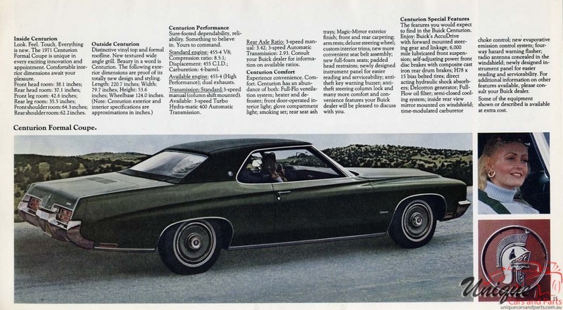 1971 Buick All Models Car Brochure Page 20